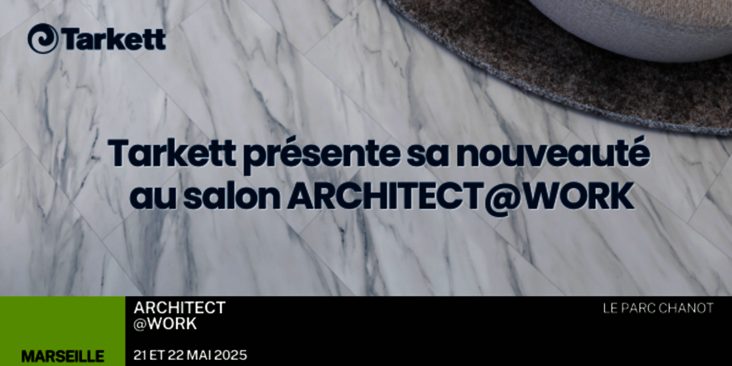 Découvrez la collection iD Square Loose Lay au salon ARCHITECT@WORK